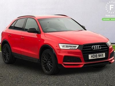 Used Audi Q3 Advanced 150 HP (110 kW) 2018 Red SUV