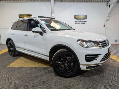 Used VW Touareg R-line Plus 262 HP (192 kW) 2017 White SUV