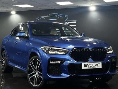 Used BMW X6 M Sport 265 HP (194 kW) 2019 Blue SUV