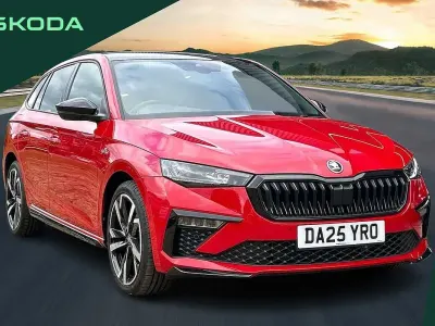 Used Skoda Scala Monte Carlo 113 HP (83 kW) 2025 Red Hatchback