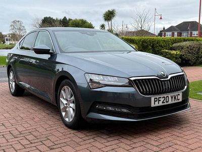 Used Skoda Superb SE Technology 120 HP (88 kW) 2020 Grey Hatchback