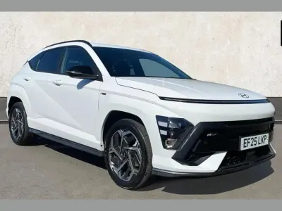 Used Hyundai Kona N Line 127 HP (93 kW) 2025 White SUV