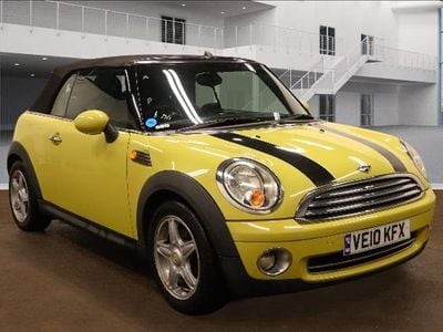 Yellow Used 2010 Mini Cooper Cabriolet Cabriolet | £2,995 (Good price)