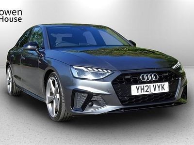 Used Audi A4 Black Edition 163 HP (119 kW) 2021 Grey Sedan