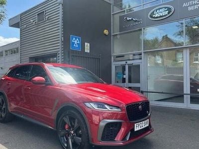 Used Jaguar F-Pace SVR 551 HP (405 kW) 2022 Red SUV