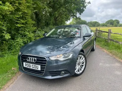 Used Audi A6 2011 Blue Sedan