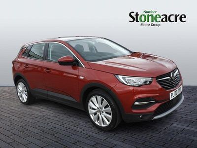 Used Vauxhall Grandland X Elite 130 HP (95 kW) 2020 Red SUV