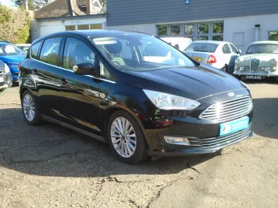 Used Ford C-MAX Titanium 125 HP (91 kW) 2017 Black MPV