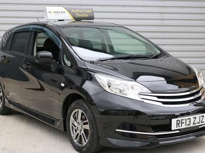 Begagnad Nissan Note S 80 HK (58 kW) 2013 Svart Minibuss