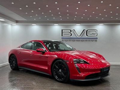 Used Porsche Taycan Performance Package 389 kW (530 HP) 2020 Red Sedan