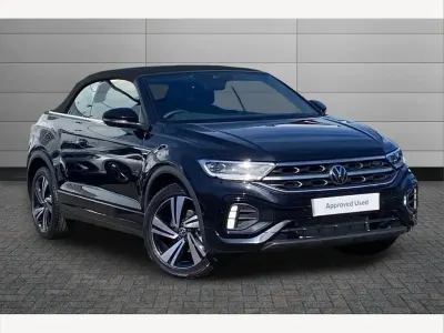 Used VW T-Roc Cabriolet R-line 150 HP (110 kW) 2026 Black Cabriolet