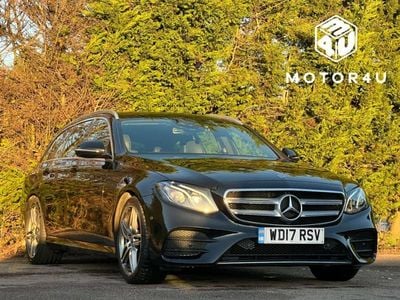 Black Used 2017 Mercedes E220 AMG line Estate | £10,990 (Good price)