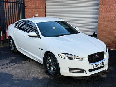 White Used 2015 Jaguar XF R-Sport Sedan | £6,295 (Fair price)