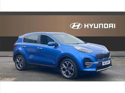 Used Kia Sportage GT-Line 174 HP (127 kW) 2021 Blue SUV