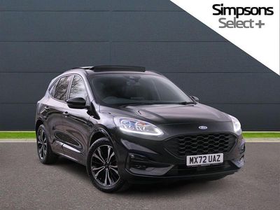 Black Used 2022 Ford Kuga ST-Line X SUV | £20,595 (Fair price)
