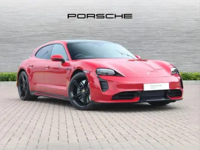 Used Porsche Taycan 500 kW (680 HP) 2022 Red Estate