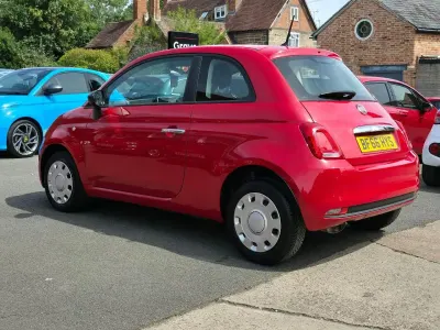 Used Fiat 500 Pop 69 HP (50 kW) 2016 Red Hatchback