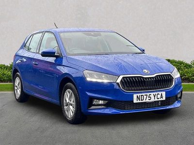 Used Skoda Fabia SE 116 HP (85 kW) 2025 Blue Hatchback
