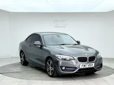 Used BMW 218 Sport Line 2017 Grey Coupe