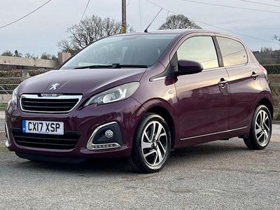 Used Peugeot 108 Allure 82 HP (60 kW) 2017 Purple Hatchback