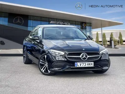 Used Mercedes C200 Exclusive Luxury 2023 Black Sedan