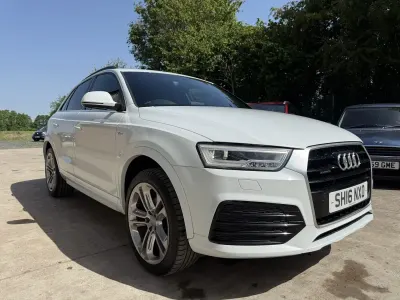 Used Audi Q3 S-line plus 150 HP (110 kW) 2016 White SUV