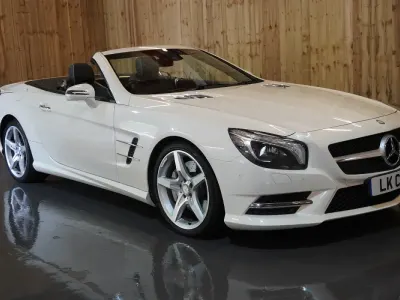 Used Mercedes SL350 AMG 306 HP (225 kW) 2013 White Cabriolet