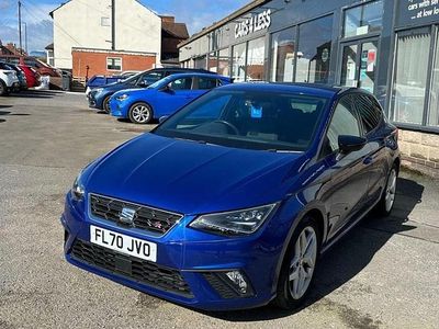 Used Seat Ibiza FR 95 HP (69 kW) 2020 Blue Hatchback