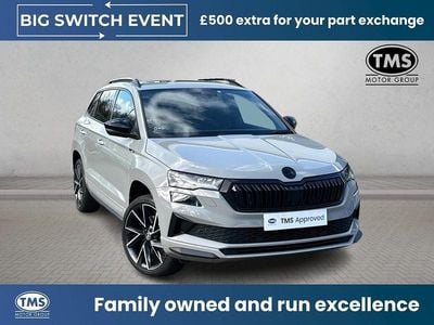 Used Skoda Karoq SportLine 150 HP (110 kW) 2023 Grey SUV