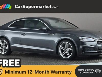 Used Audi A5 S-Line 190 HP (139 kW) 2018 Grey Coupe