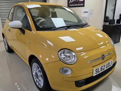Używany Fiat 500 2012 Żółty Hatchback