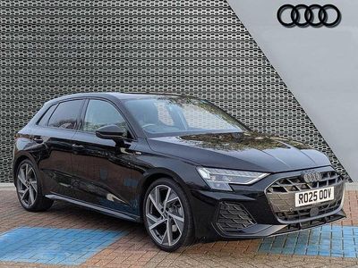 Used Audi A3 Sportback Black Edition 150 HP (110 kW) 2025 Black Hatchback