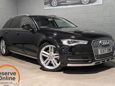 Used Audi A6 Allroad Design 272 HP (200 kW) 2017 Black Estate