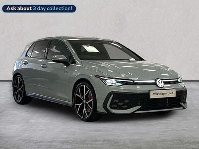 Ny VW Golf VIII GTI 2026 Blå Halvkombi