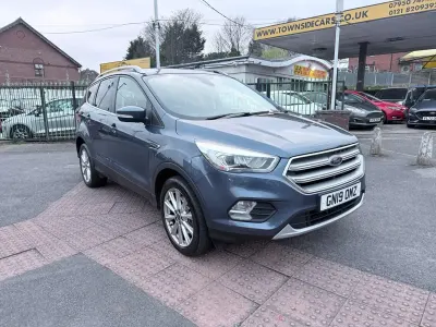 Used Ford Kuga Titanium 150 HP (110 kW) 2019 Blue SUV