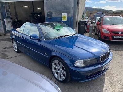 Used BMW 318 Cabriolet 2003 Blue Cabriolet