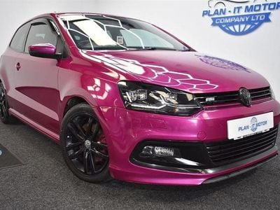 Used VW Polo R-line 110 HP (80 kW) 2016 Red Hatchback