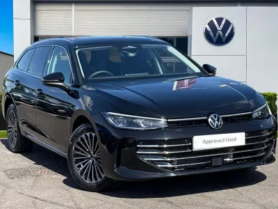 New VW Passat Elegance 200 HP (147 kW) 2026 Black Estate