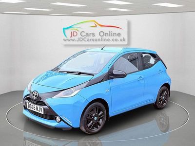 Begagnad Toyota Aygo X-cite 69 HK (50 kW) 2016 Blå Halvkombi