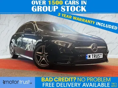 Usado Mercedes A200 AMG Line Premium 150 HP (110 kW) 2021 Preto Citadino