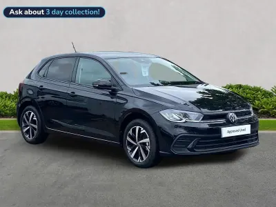New VW Polo Match 95 HP (69 kW) 2026 Black Hatchback