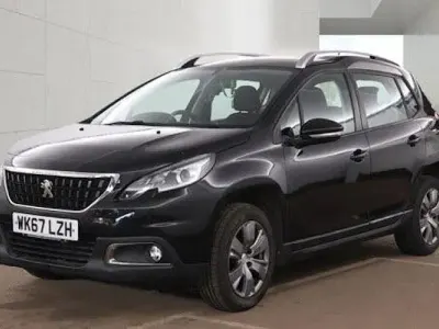 Used Peugeot 2008 Active 82 HP (60 kW) 2017 Black SUV