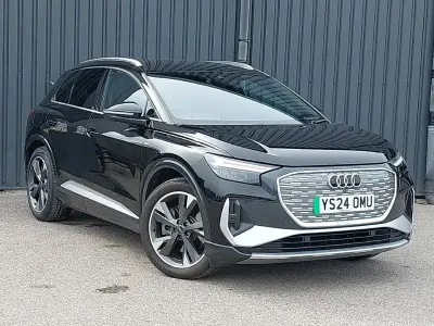 Used Audi Q4 e-tron S-Line 210 kW (286 HP) 2024 Black SUV