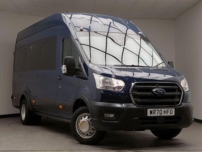 Used Ford Transit Trend 170 HP (125 kW) 2020 Blue MPV