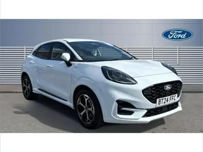 Used Ford Puma ST-Line 123 HP (90 kW) 2024 White SUV