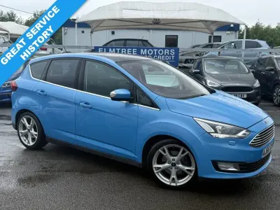 Used Ford C-MAX Titanium X 150 HP (110 kW) 2017 Blue MPV