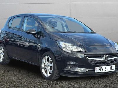 Used Vauxhall Corsa Excite 90 HP (66 kW) 2015 Black Hatchback