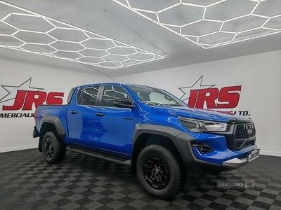 New Toyota HiLux Sport 2025 Blue Pickup