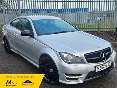 Used Mercedes C220 AMG 170 HP (125 kW) 2013 Silver Coupe
