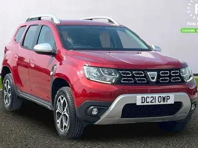 Used Dacia Duster Prestige 131 HP (96 kW) 2021 Red SUV